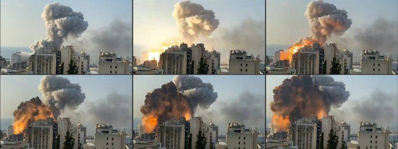 Explosion Beyrouth